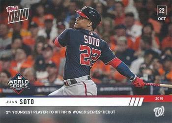 2019 Topps Now #1038 Juan Soto Front