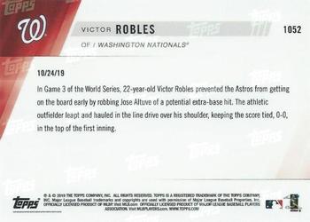 2019 Topps Now #1052 Victor Robles Back