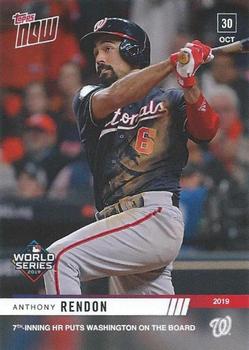 2019 Topps Now #1074 Anthony Rendon Front