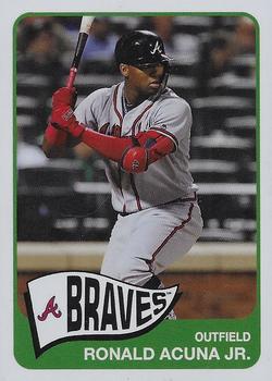 2019 Topps Throwback Thursday #52 Ronald Acuna Jr. Front