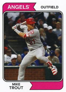 2019 Topps Throwback Thursday #98 Mike Trout Front