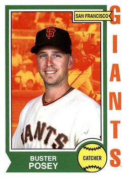 2019 Topps Throwback Thursday #128 Buster Posey Front