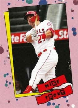2019 Topps Throwback Thursday #140 Mike Trout Front