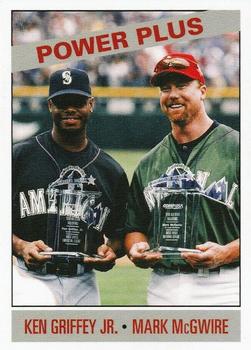 2019 Topps Throwback Thursday #164 Ken Griffey Jr. / Mark McGwire Front