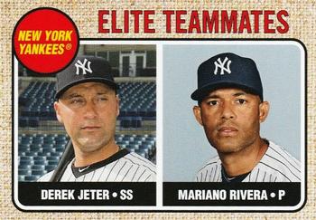 2019 Topps Throwback Thursday #169 Derek Jeter / Mariano Rivera Front
