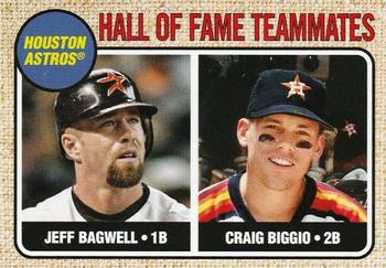 2019 Topps Throwback Thursday #172 Jeff Bagwell / Craig Biggio Front