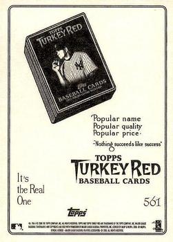 2006 Topps Turkey Red #561 Livan Hernandez Back