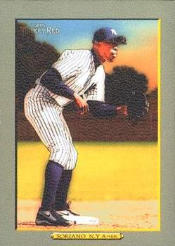2006 Topps Turkey Red #501 Alfonso Soriano Front