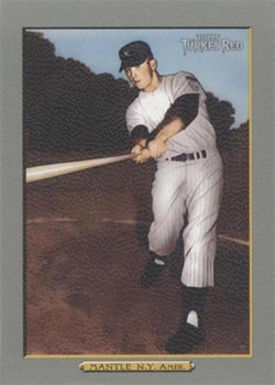 2006 Topps Turkey Red #586 Mickey Mantle Front