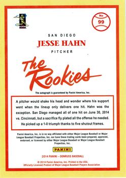2014 Donruss The Rookies - Signature Series #99 Jesse Hahn Back
