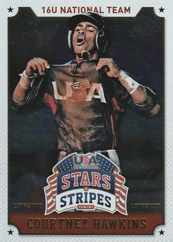 2015 Panini USA Baseball Stars & Stripes - Longevity (Retail) #26 Courtney Hawkins Front