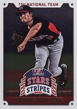 2015 Panini USA Baseball Stars & Stripes - Longevity (Retail) #91 Thomas Burbank Front