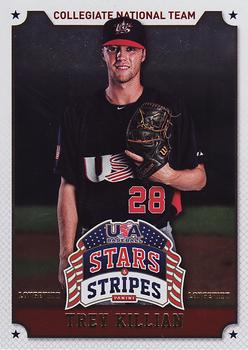2015 Panini USA Baseball Stars & Stripes - Longevity (Retail) #95 Trey Killian Front