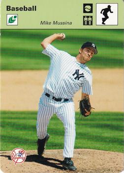 2005 Leaf - Sportscasters 45 Green Running-Ball #30 Mike Mussina Front