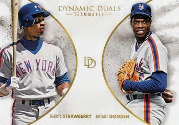 2018 Topps On-Demand Dynamic Duals - Teammates #T2 Darryl Strawberry / Dwight Gooden Front