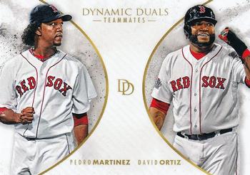 2018 Topps On-Demand Dynamic Duals - Teammates #T6 Pedro Martinez / David Ortiz Front