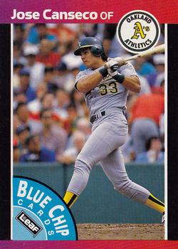 1989 Donruss - Leaf Blue Chips #1 Jose Canseco Front