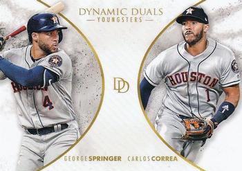 2018 Topps On-Demand Dynamic Duals - Youngsters #YG3 George Springer / Carlos Correa Front