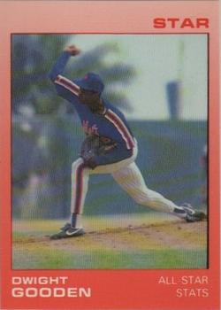 1988 Star Platinum #15 Dwight Gooden Front