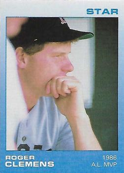 1988 Star Platinum #27 Roger Clemens Front