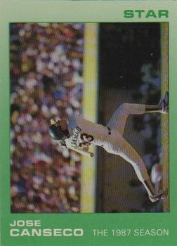 1988 Star Platinum #78 Jose Canseco Front