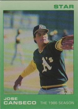1988 Star Platinum #79 Jose Canseco Front