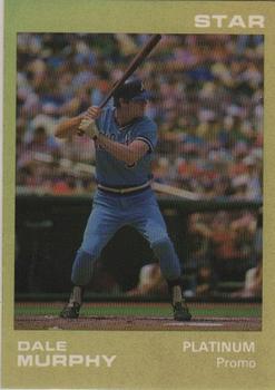 1988 Star Platinum - Promos #NNO Dale Murphy Front