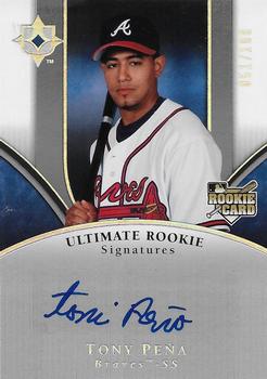 2006 Upper Deck Ultimate Collection #159 Tony Pena Front