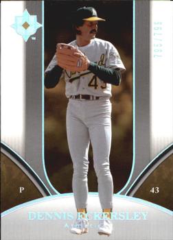 2006 Upper Deck Ultimate Collection #196 Dennis Eckersley Front