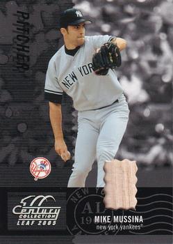 2005 Leaf Century - Material Bat #35 Mike Mussina Front