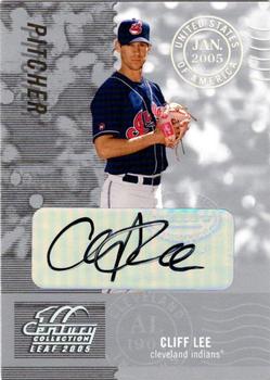 2005 Leaf Century - Signature Post Marks Silver #65 Cliff Lee Front