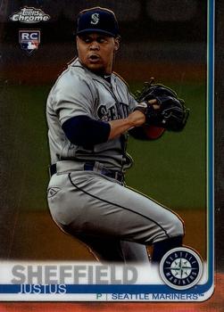 2019 Topps Chrome #110 Justus Sheffield Front