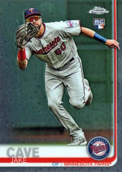 2019 Topps Chrome #161 Jake Cave Front