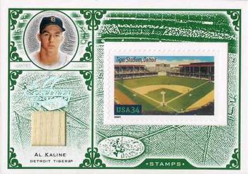 2005 Leaf Century - Stamps Material Legendary Fields #S-62 Al Kaline Front