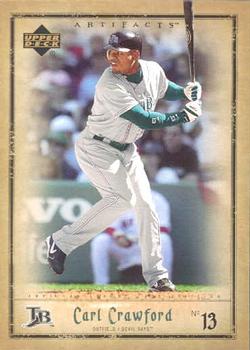 2006 Upper Deck Artifacts #87 Carl Crawford Front