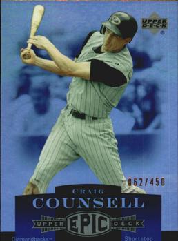 2006 Upper Deck Epic #3 Craig Counsell Front