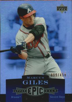 2006 Upper Deck Epic #14 Marcus Giles Front