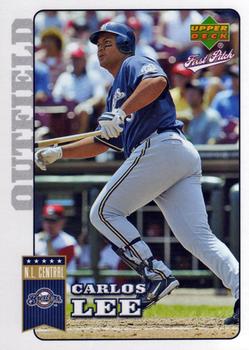 2006 Upper Deck First Pitch #106 Carlos Lee Front