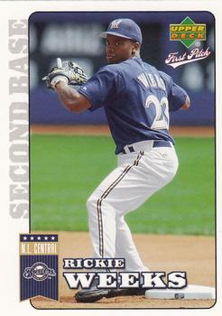2006 Upper Deck First Pitch #110 Rickie Weeks Front