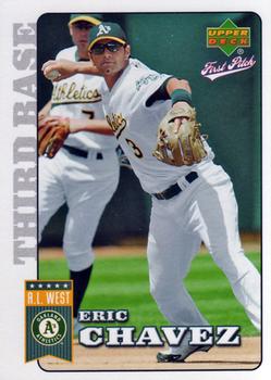 2006 Upper Deck First Pitch #138 Eric Chavez Front