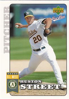 2006 Upper Deck First Pitch #139 Huston Street Front