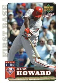 2006 Upper Deck First Pitch #149 Ryan Howard Front