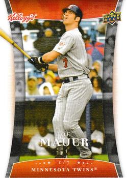 2008 Upper Deck Kellogg's MLB Japan #7 Joe Mauer Front