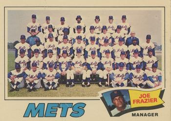 1977 Topps - Team Checklists #259 New York Mets / Joe Frazier Front