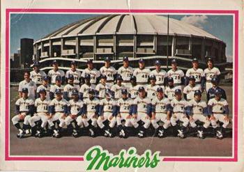 1978 Topps - Team Checklists #499 Seattle Mariners Front