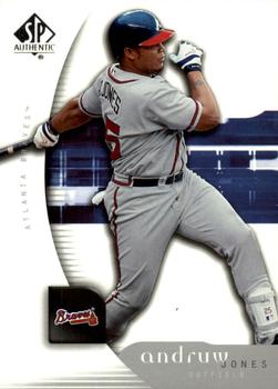 2005 SP Collection - 2005 SP Authentic #9 Andruw Jones Front