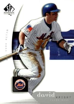 2005 SP Collection - 2005 SP Authentic #30 David Wright Front