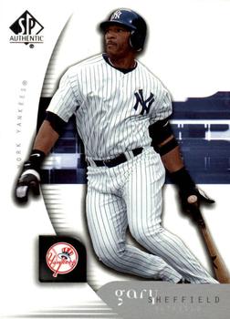 2005 SP Collection - 2005 SP Authentic #38 Gary Sheffield Front