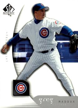 2005 SP Collection - 2005 SP Authentic #41 Greg Maddux Front