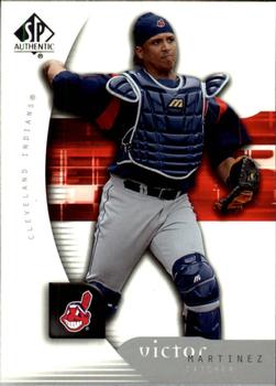 2005 SP Collection - 2005 SP Authentic #96 Victor Martinez Front
